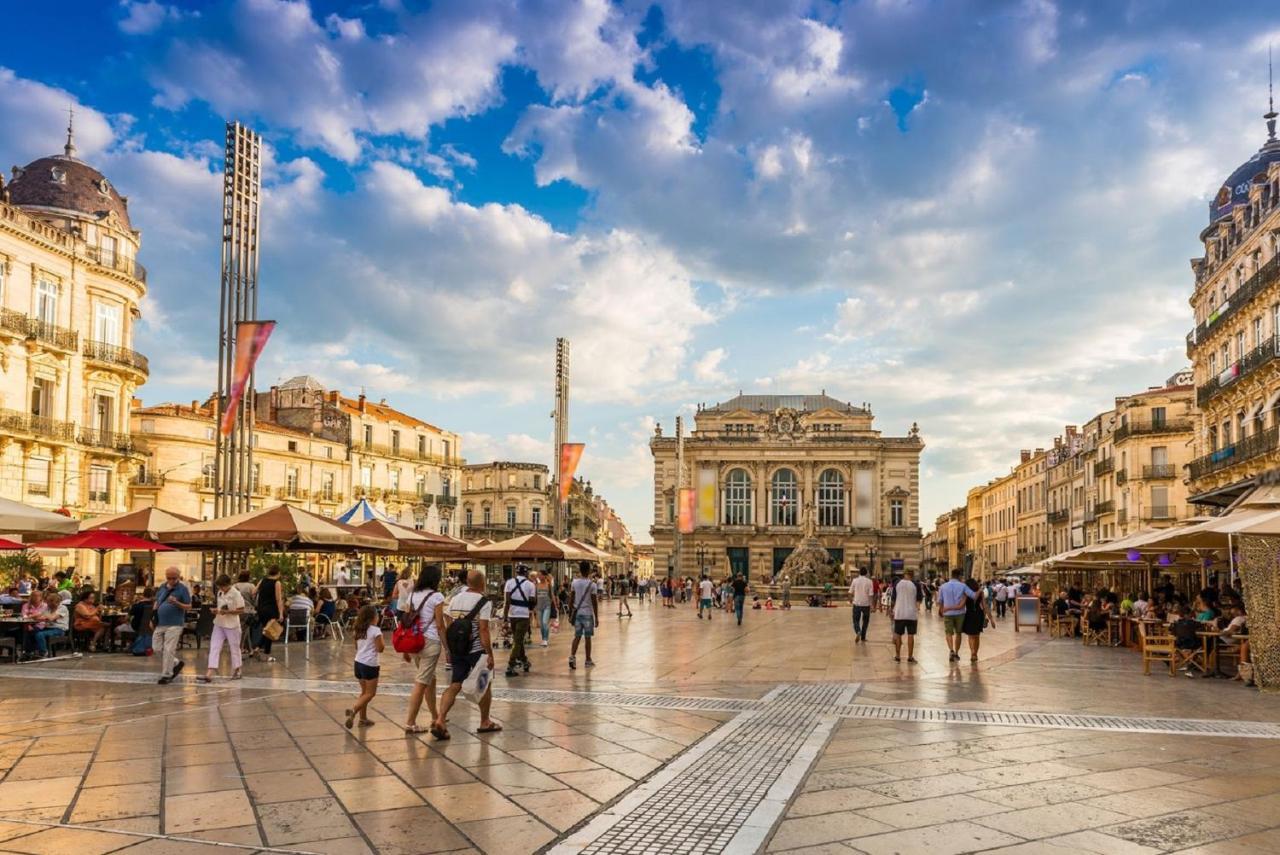 Le Patio: Charming 3-Star Residence in Beziers City Center Exterior photo