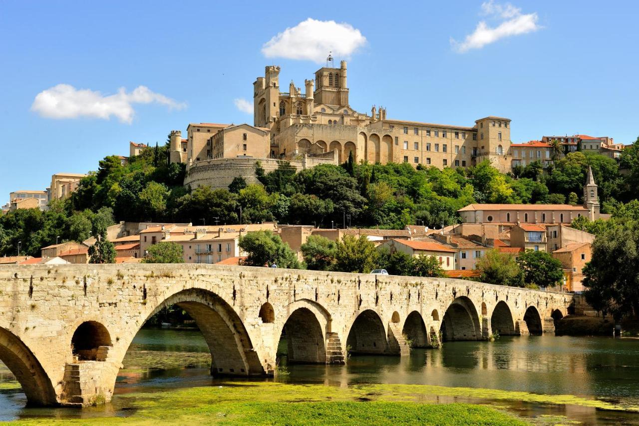 Le Patio: Charming 3-Star Residence in Beziers City Center Exterior photo